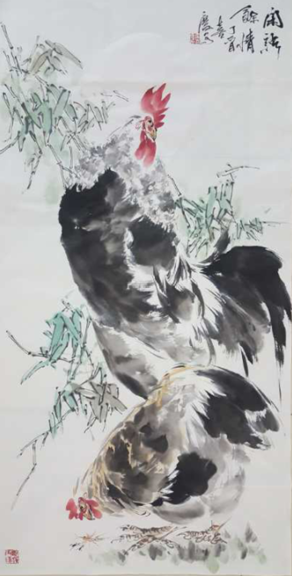 北京金正德书画院画家 齐喜庆绘画作品欣赏（图6）
