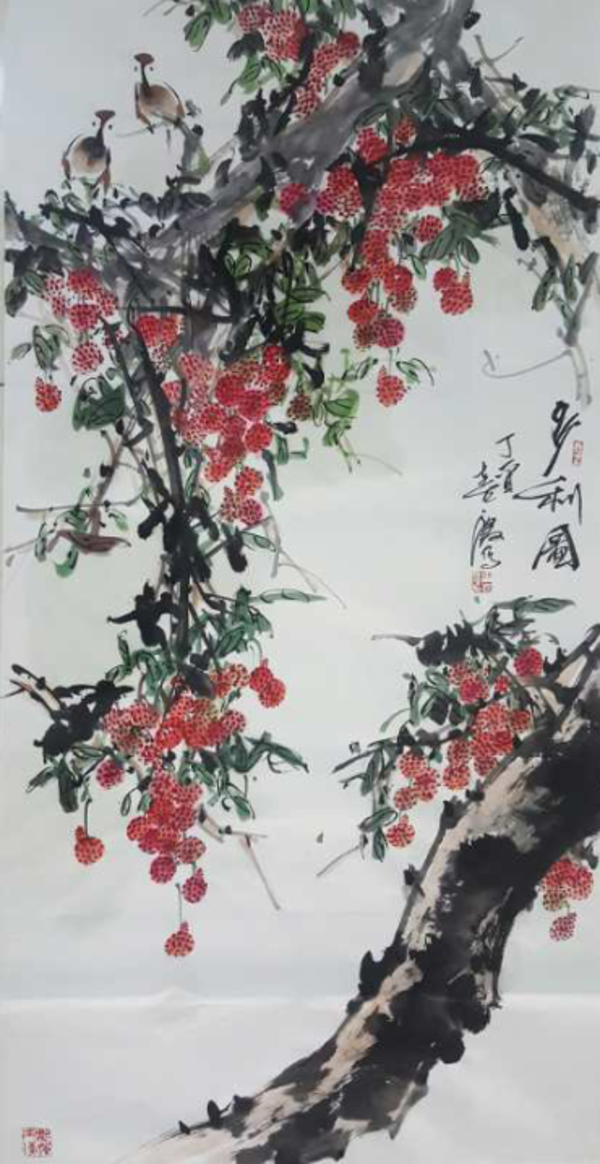 北京金正德书画院画家 齐喜庆绘画作品欣赏（图9）
